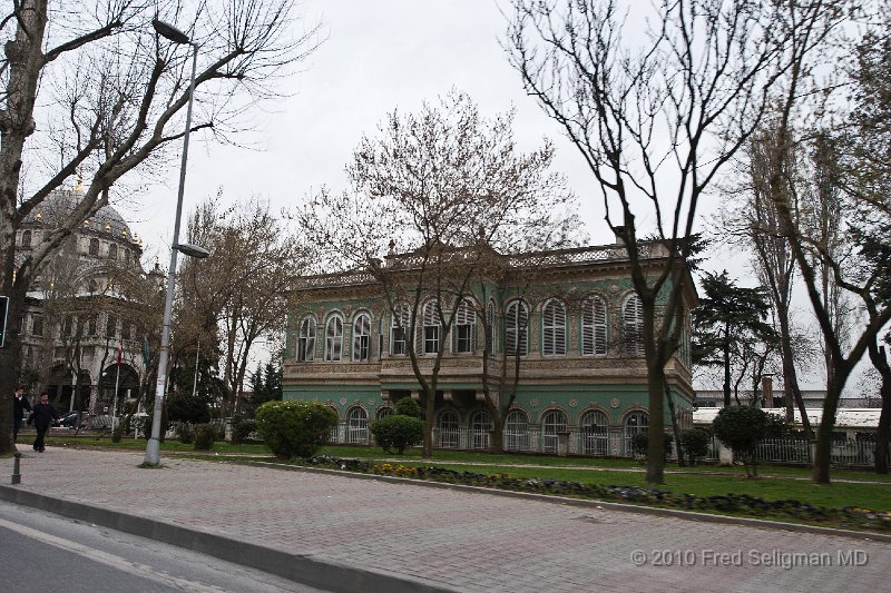 20100402_164117 D3.jpg - Tophane Pavilion was once one of the most important buildings on Tophane Square during the Ottoman Period.  It is next door to Nusretiye Mosque.